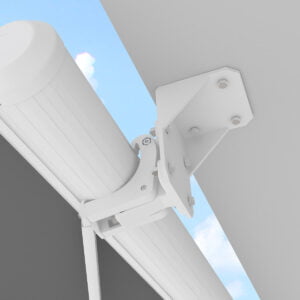 Deckenhalterung für Markisen Weiß (entspricht RAL 9010)