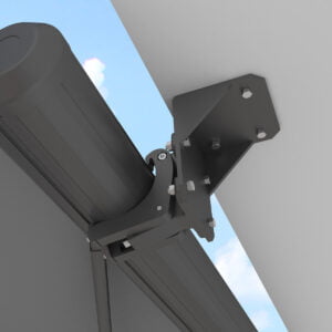 Deckenhalterung für Markisen Grau (ähnlich RAL 7012)