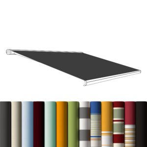 Hochwertiges Markisentuch aus Polyacryl inkl. Keder