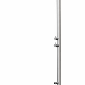 Designer Gartendusche aus V4A / 316 Edelstahl Modell "WAIKIKI"