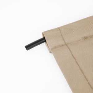 Hochwertiges Markisentuch und Volantstoff aus Polyacryl inklusive Keder