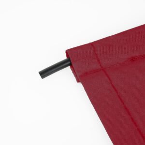 Hochwertiges Markisentuch und Volantstoff aus Polyacryl inklusive Keder