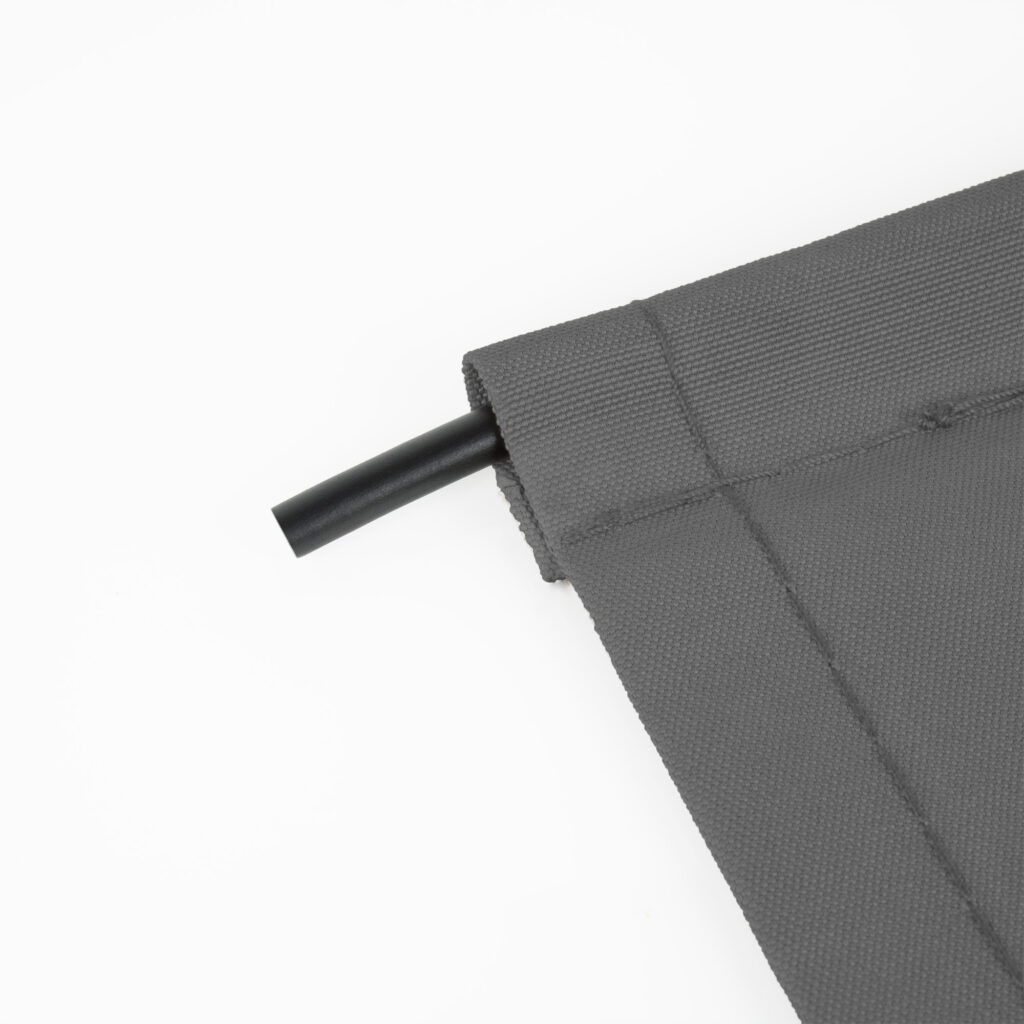Hochwertiges Markisentuch und Volantstoff aus Polyacryl inklusive Keder