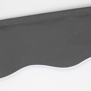 Hochwertiger Volantstoff aus Polyacryl inkl. Keder