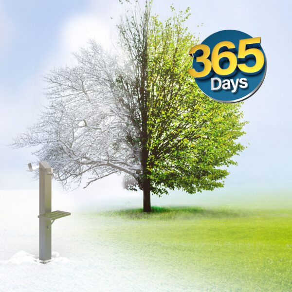 Wasserzapfsäule V4A / 316 Edelstahl Modell "LEILANI"