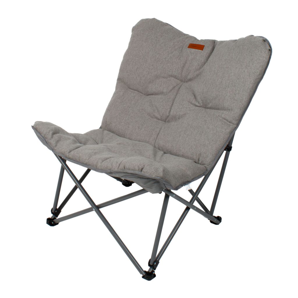 4er Set Campingstuhl oder Campinghocker 6640 Herkules grau neu