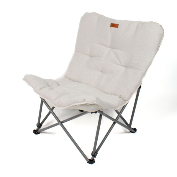 Campingstuhl und Hocker im Set