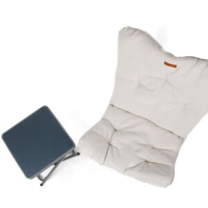 Campingstuhl und Hocker im Set – Bild 9