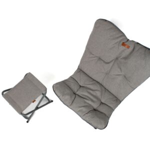 Campingstuhl und Hocker im Set – Bild 19