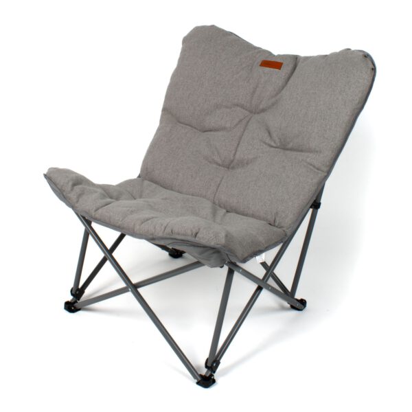 Campingstuhl und Hocker im Set