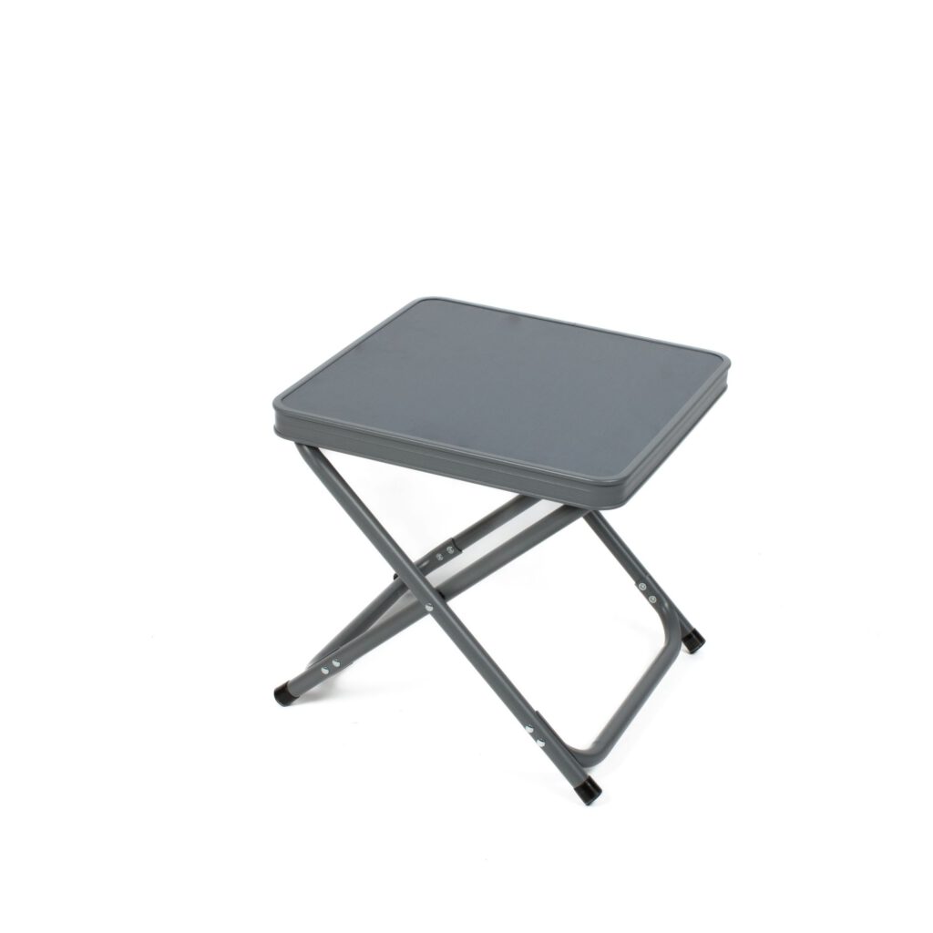 Campingartikel Campingstuhl Campinghocker 2er Set 6620 Hocker mit Tischablage 6600 IMG 0141 1 