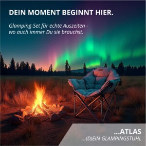 Campingstuhl "ATLAS" mit Transporttasche