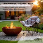 Campingstuhl "ATLAS" mit Transporttasche