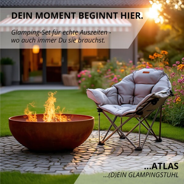 Campingstuhl "ATLAS" mit Transporttasche