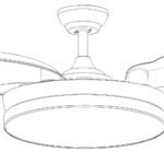 Deckenventilator mit Beleuchtung