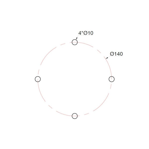 Designer Gartendusche aus V4A / 316 Edelstahl Modell "NALU"