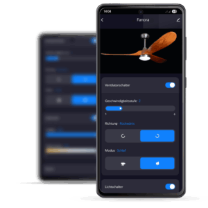 Deckenventilator mit Beleuchtung Modell Fanora