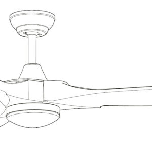 Deckenventilator mit Beleuchtung Modell Fanora