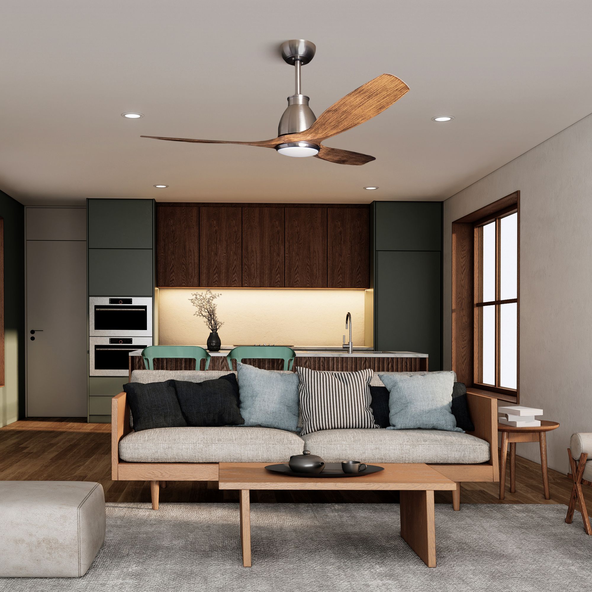 Deckenventilator mit Beleuchtung Modell Noctra