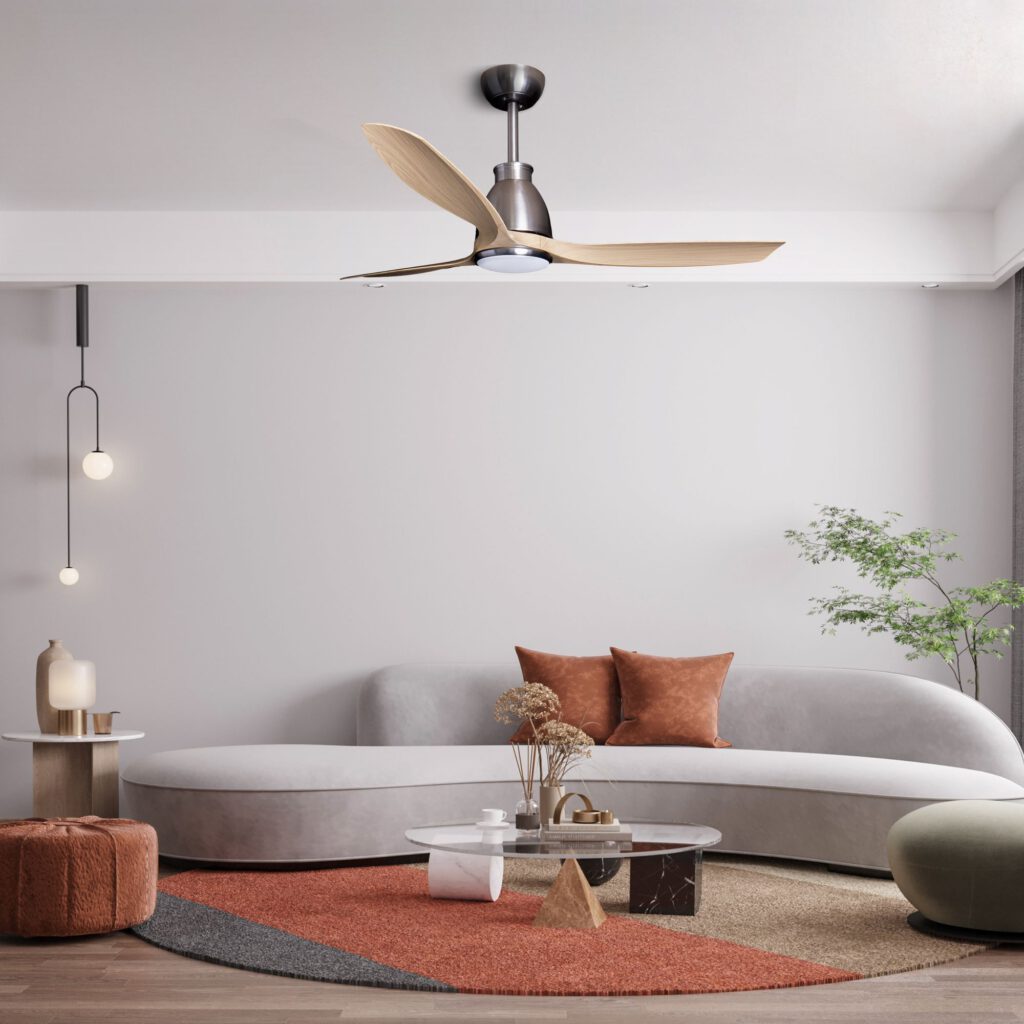 Deckenventilator mit Beleuchtung Modell Veya 52412 Deckenventilator mit Beleuchtung Modell Noctra Veya und Fanora 52416 52302 Veya live 1