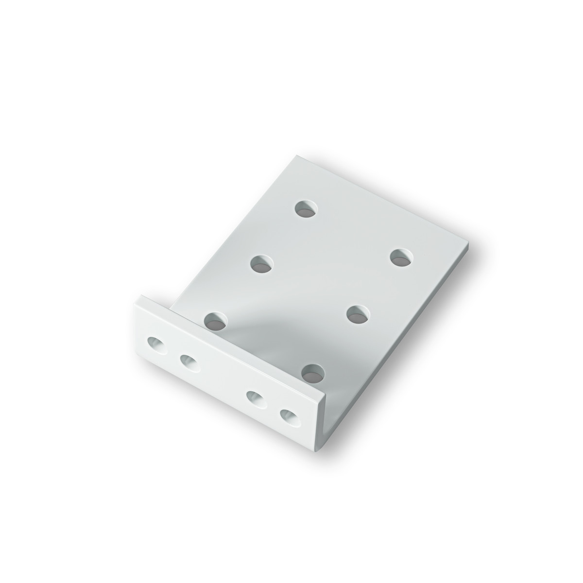 Eclipse Komplettset Dachsparrenhalter und Deckenhalter für Gelenkarmmarkisen und Halbkassettenmarkise zur Befestigung an Dachsparren Weiß – Bild 2