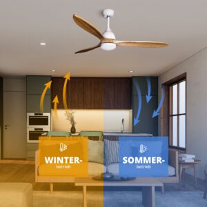 Deckenventilator mit Beleuchtung Modell Airora XL