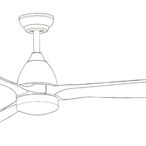 Deckenventilator mit Beleuchtung Modell Ventro und Ventro XL