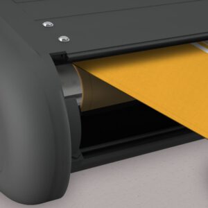 Markise elektrische Premium Kassettenmarkise Gelenkarm Vollkassettenmarkise basaltgraue Kassette (Ähnlich RAL 7012)