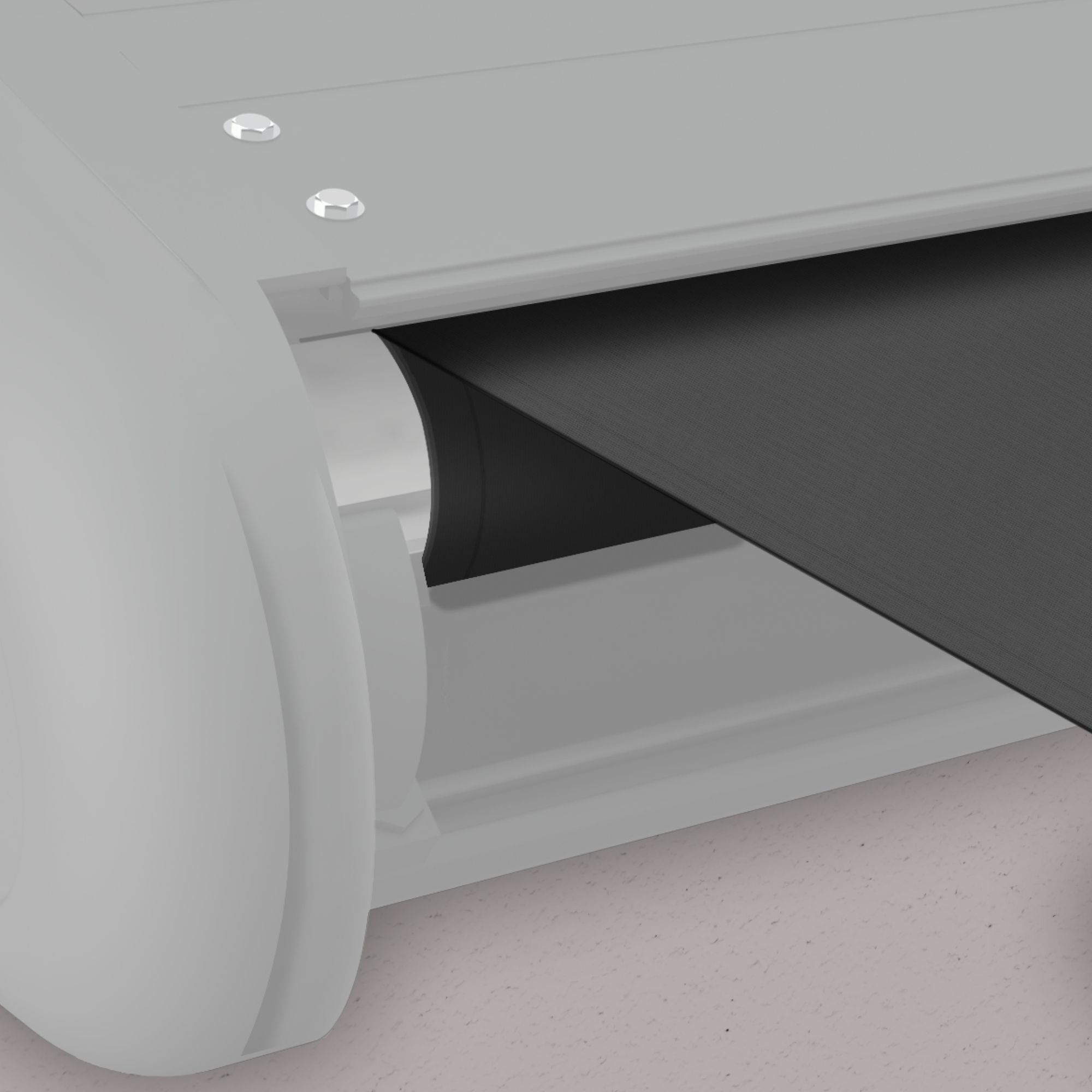 Markise elektrische Premium Kassettenmarkise Gelenkarm Vollkassettenmarkise weiße Kassette (entspricht RAL 9010)