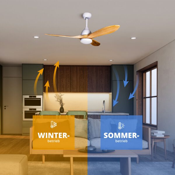 Deckenventilator mit Beleuchtung Modell Airora