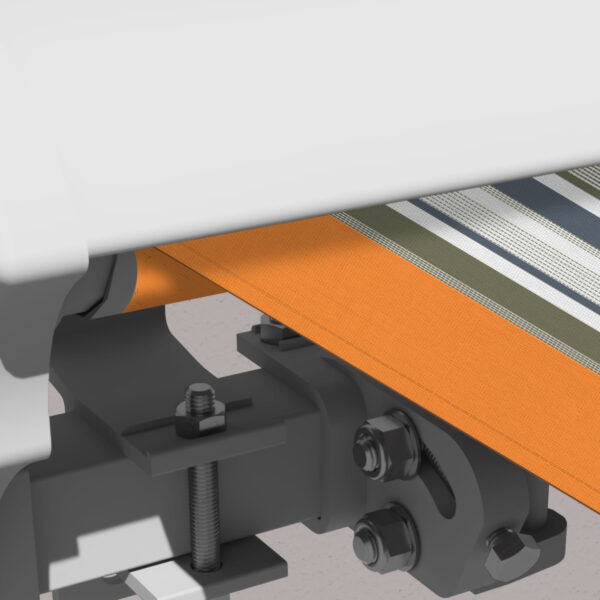 Markise elektrisch Standard Kassettenmarkise Gelenkarmmarkise Gestell Farbe Weiß (entspricht RAL 9010)