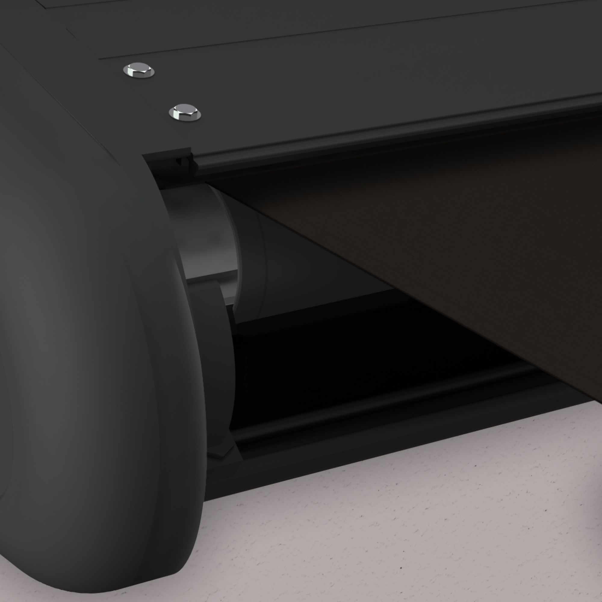 Markise elektrische Premium Kassettenmarkise Gelenkarm Vollkassettenmarkise anthrazit Kassette (Ähnlich RAL 7016)