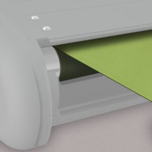 Markise elektrische Premium Kassettenmarkise Gelenkarm Vollkassettenmarkise weiße Kassette (entspricht RAL 9010)