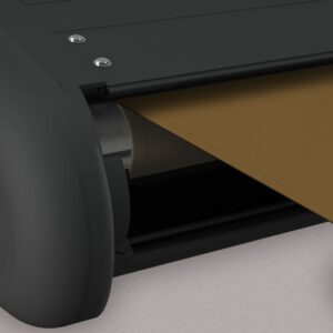 Markise elektrische Premium Kassettenmarkise Gelenkarm Vollkassettenmarkise anthrazit Kassette (Ähnlich RAL 7016)