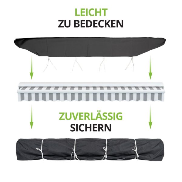 Halbkasetten- und Gelenkarmmarkise