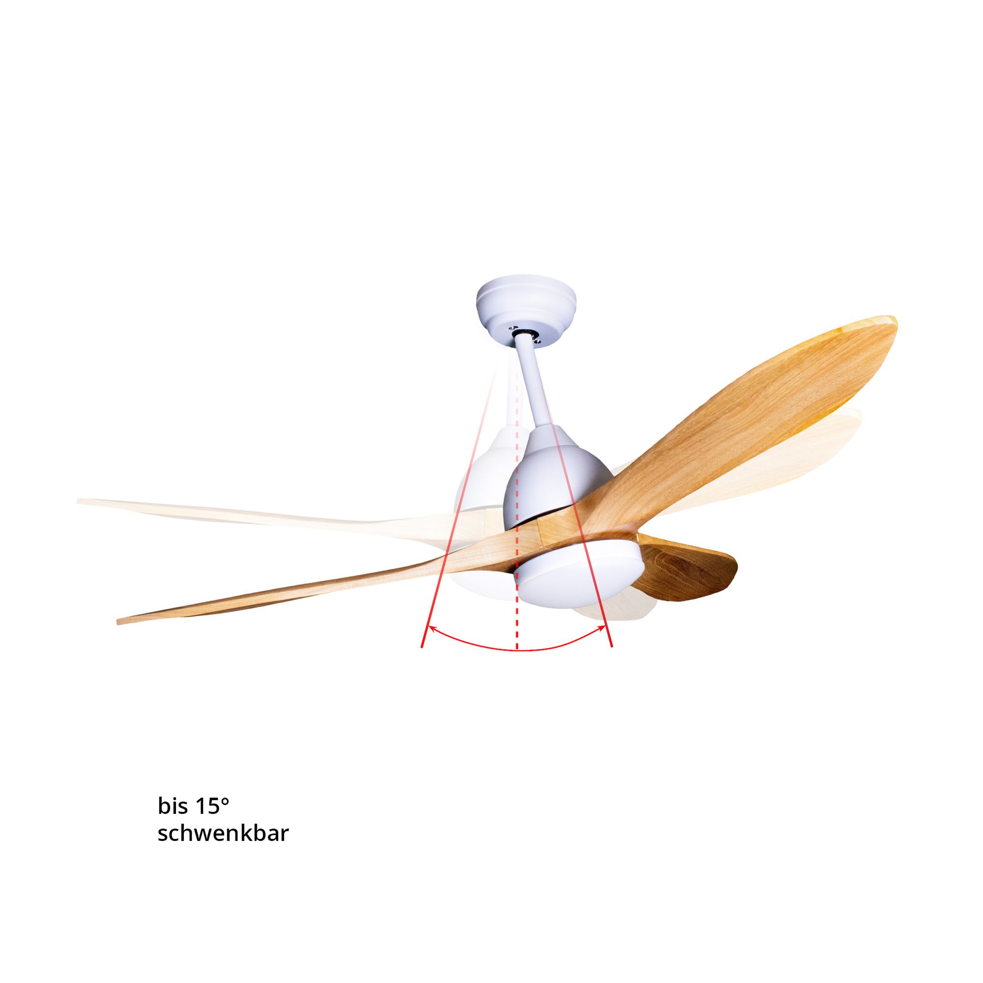 Deckenventilator mit Beleuchtung Modell Airora