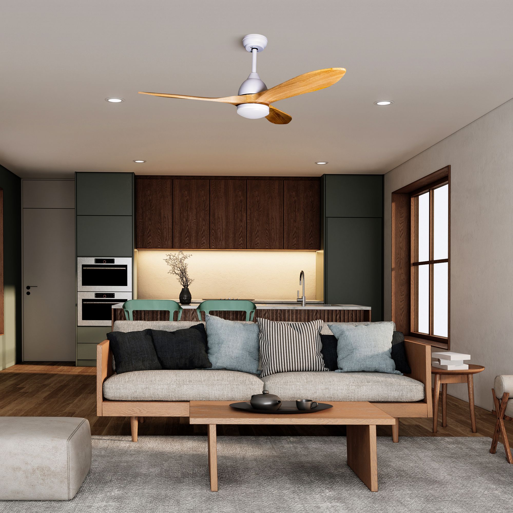 Deckenventilator mit Beleuchtung Modell Airora