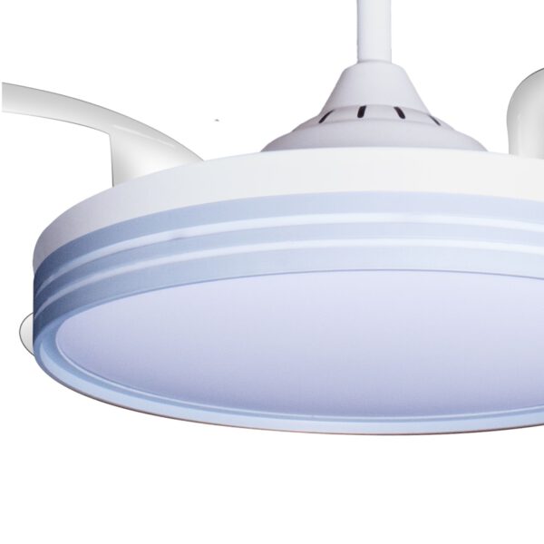 Deckenventilator mit Beleuchtung Weisse Basis 52403 Deckenventilatoren Detail Ausschnitt 24 v2 9
