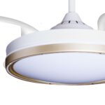 Deckenventilator mit Beleuchtung Weisse Basis 52403 Deckenventilatoren Detail Ausschnitt 25 v2 9