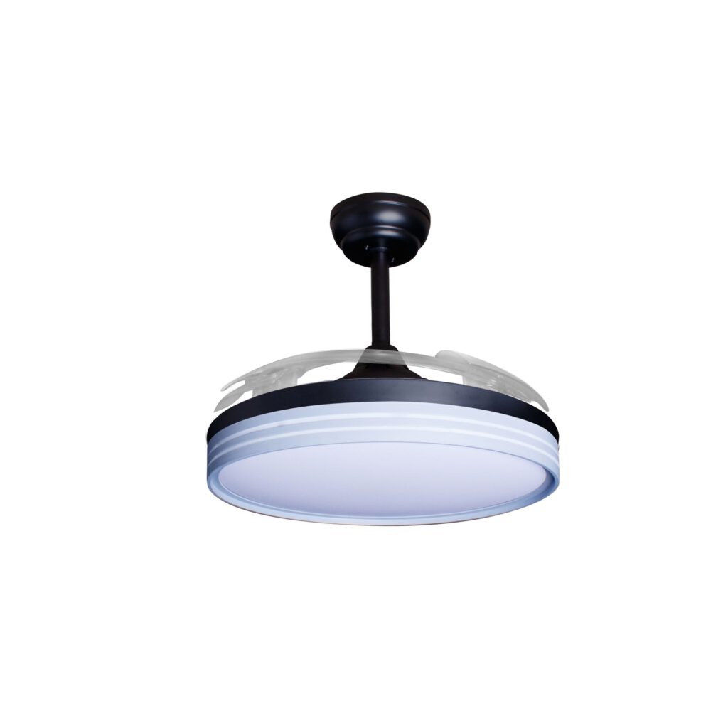 Deckenventilator mit Beleuchtung schwarze Basis 52401 Deckenventilatoren Startbilder geschlossen 24