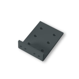 Eclipse Komplettset Dachsparrenhalter und Deckenhalter fuer Gelenkarmmarkisen und Halbkassettenmarkise zur Befestigung an Dachsparren Basaltgrau aehnlich RAL 7012 60978 Dachsparrenhalte