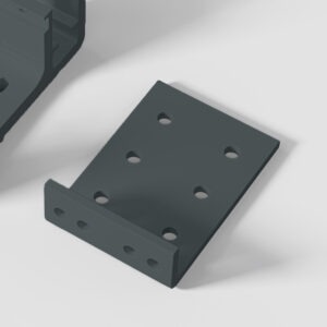 Eclipse Komplettset Dachsparrenhalter und Deckenhalter fuer Halbkassettenmarkisen zur Befestigung an Dachsparren 4 50 Meter und 5 0 Meter Basaltgrau aehnlich RAL7012 60999 Dachsparren 8