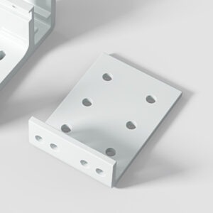 Eclipse Komplettset Dachsparrenhalter und Deckenhalter fuer Halbkassettenmarkisen zur Befestigung an Dachsparren 4 50 Meter und 5 0 Meter Weiss 60998 Dachsparrenhalter Gelenkarmmarkise  6