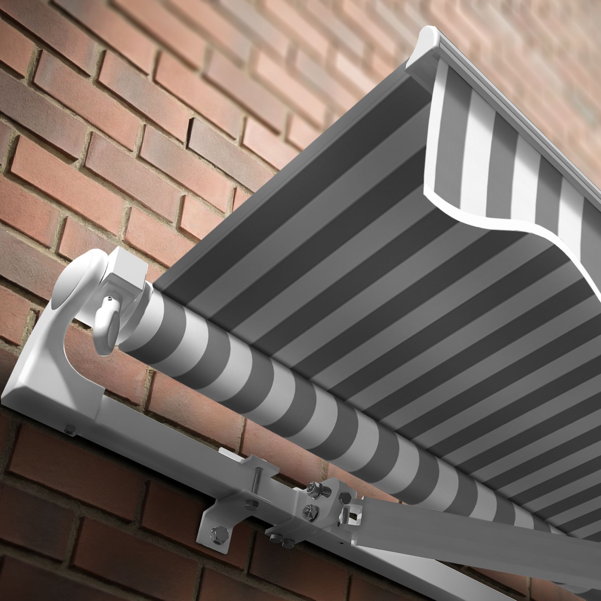 Gelenkarmmarkise 2,5 x 2m inkl. Wetterschutzhülle