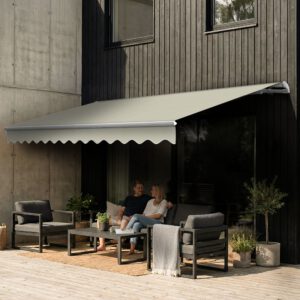 Gelenkarmmarkise 2,5 x 2m inkl. Wetterschutzhülle