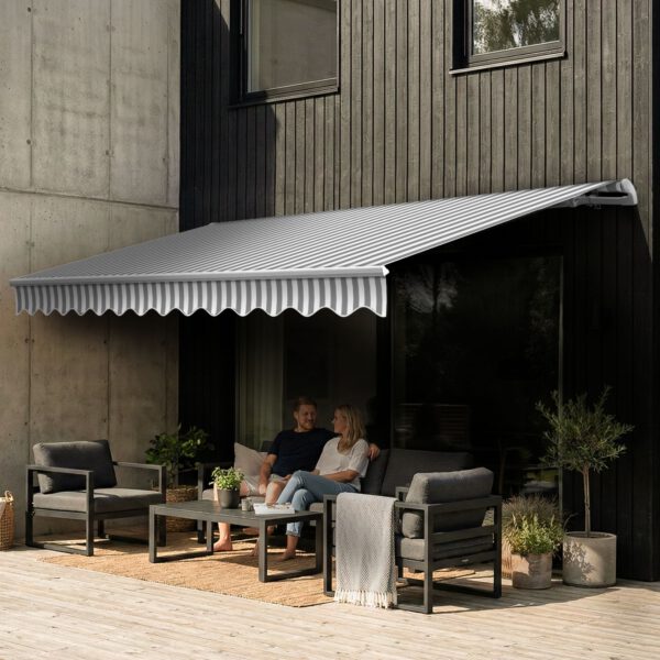 Gelenkarmmarkise 3 x 2,5m inkl. Wetterschutzhülle