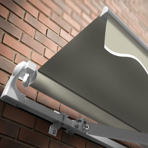Gelenkarmmarkise 3 x 2,5m inkl. Wetterschutzhülle