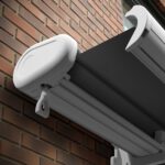 Markise elektrische Premium Kassettenmarkise Gelenkarm Vollkassettenmarkise weiße Kassette (entspricht RAL 9010)