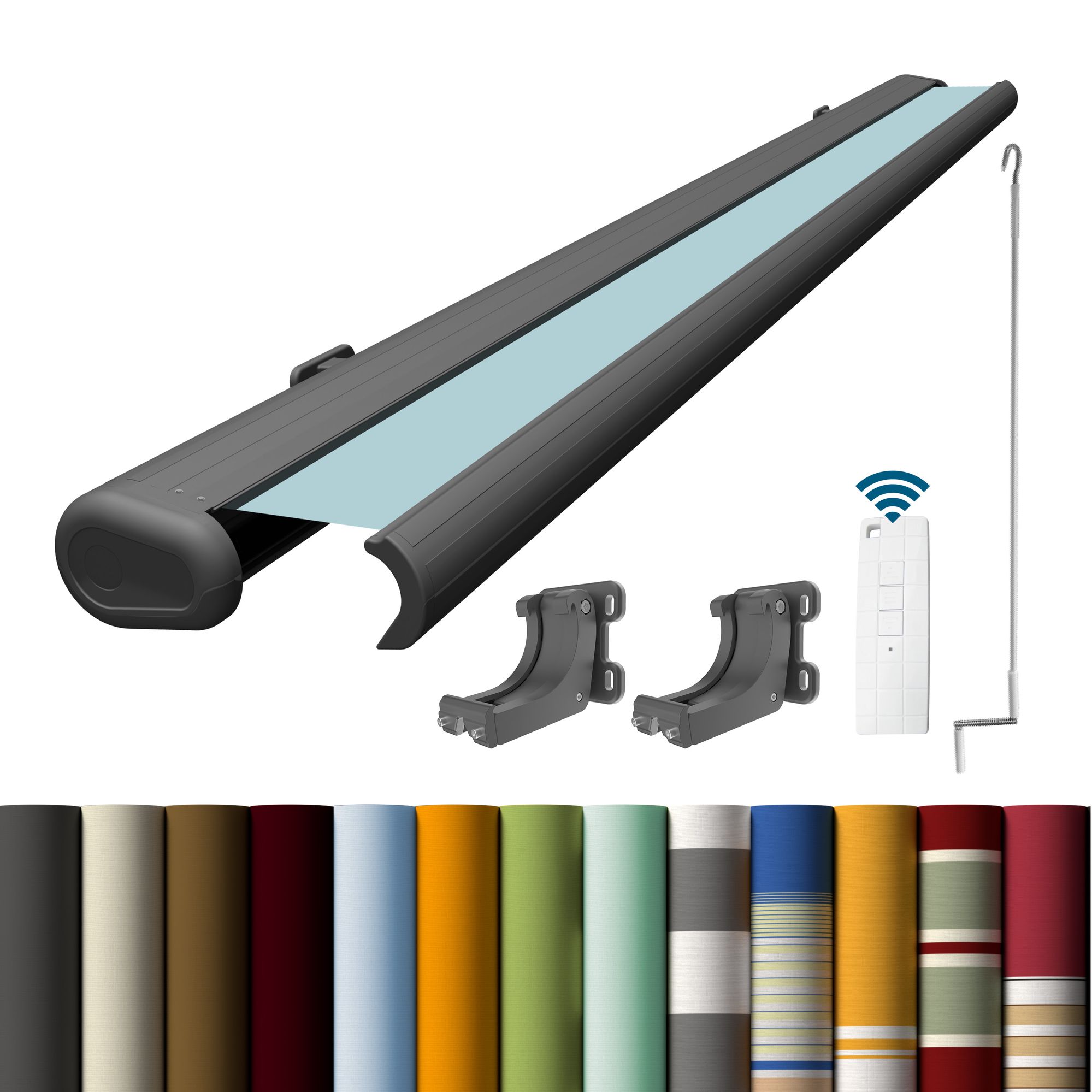 Vollkassettenmarkise Premium Basaltgrau 610000 Startbilder Vollkassette 2026  1