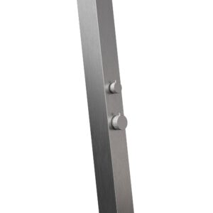 Designer Gartendusche aus V4A 316 Edelstahl Modell WAILOA 20106 Artikelbilder v4 06